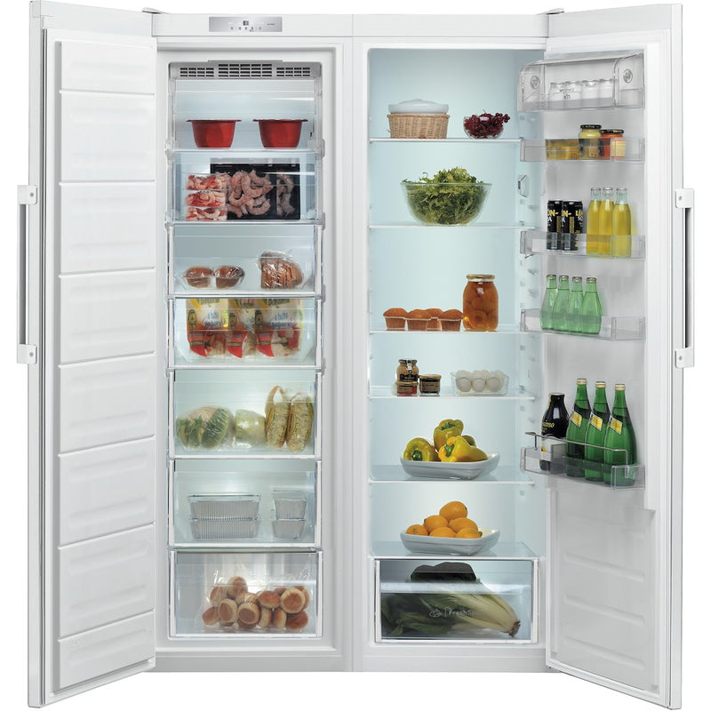 Indesit SI8 2Q WD UK Freestanding Fridge - White