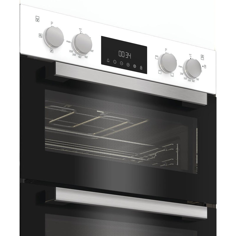 Hotpoint DIH10DW Built-In Double Oven - White