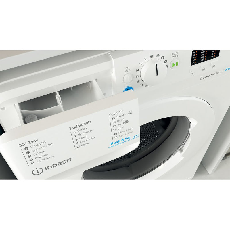 Indesit BWA 81485X W UK N Washing Machine - 8kg White
