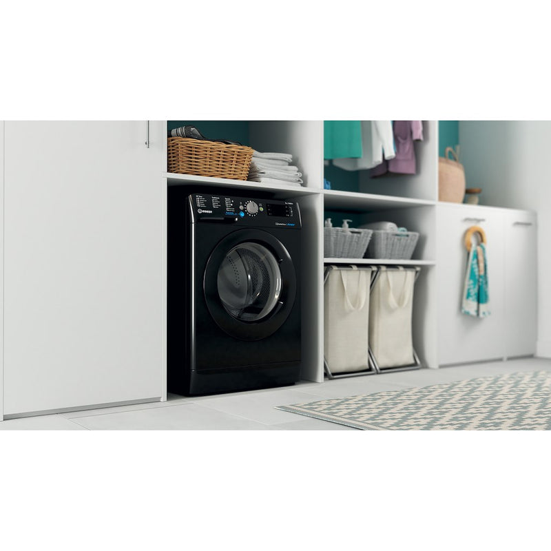 Indesit BWE91496XKUKN 9kg Washing Machine - Black