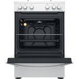 Indesit IS67G1PMW/UK Freestanding 60cm Gas Cooker