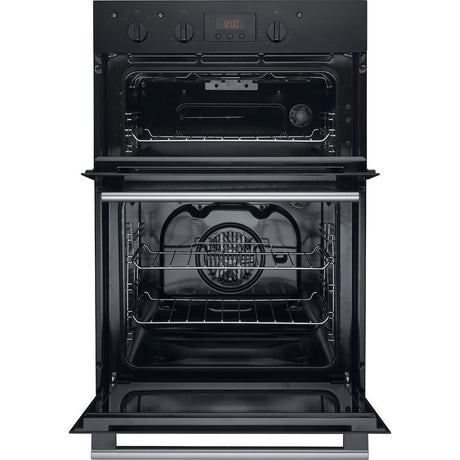 Hotpoint Class 2 DD2 540 BL Built-in Double Oven - Black