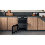 Hotpoint HDM67V9HCB/U Electric Double Cooker - Black