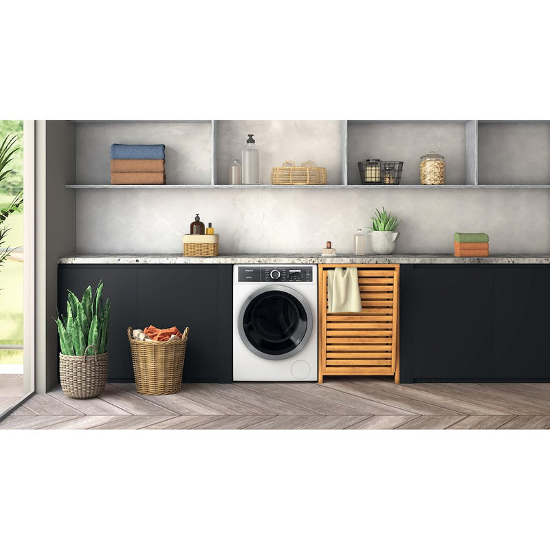 Hotpoint H8 99AD GPOWER UK GentlePower 9kg 1400 rpm Washing Machine - White