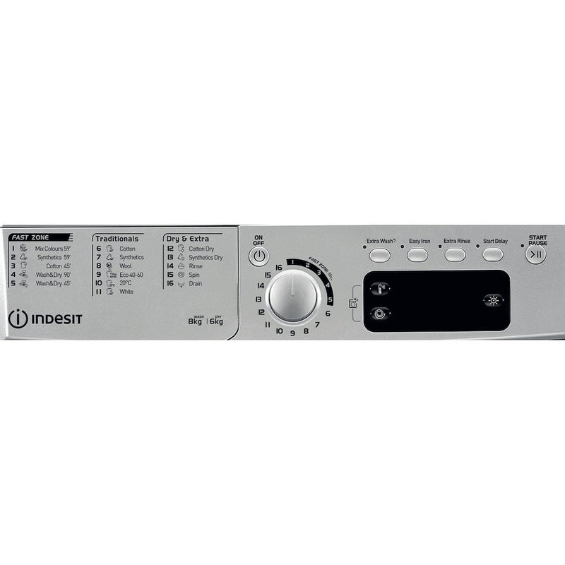 Indesit Freestanding washer dryer - EWDE 861483 S UK