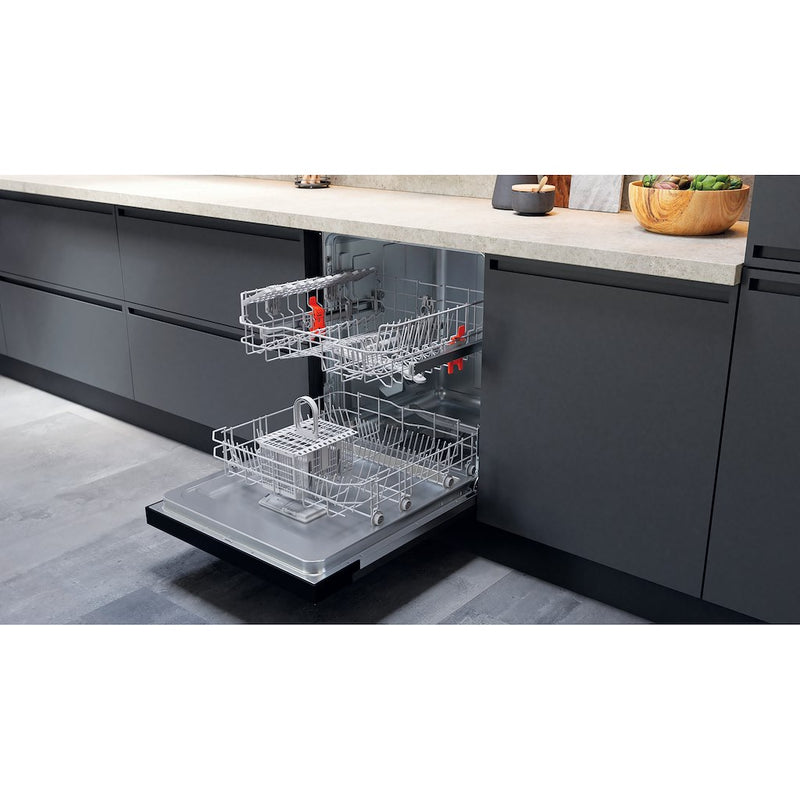 Hotpoint H3B L626 B UK Semi Integrated 14 Place Settings Dishwasher - Black