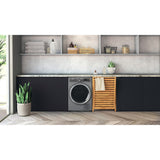 Hotpoint H8 D94SB UK 9kg Heat Pump Tumble Dryer - Silver