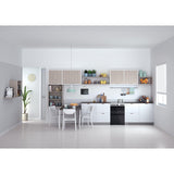 Indesit ID67V9HCX/UK Electric Cooker Double Oven - inox