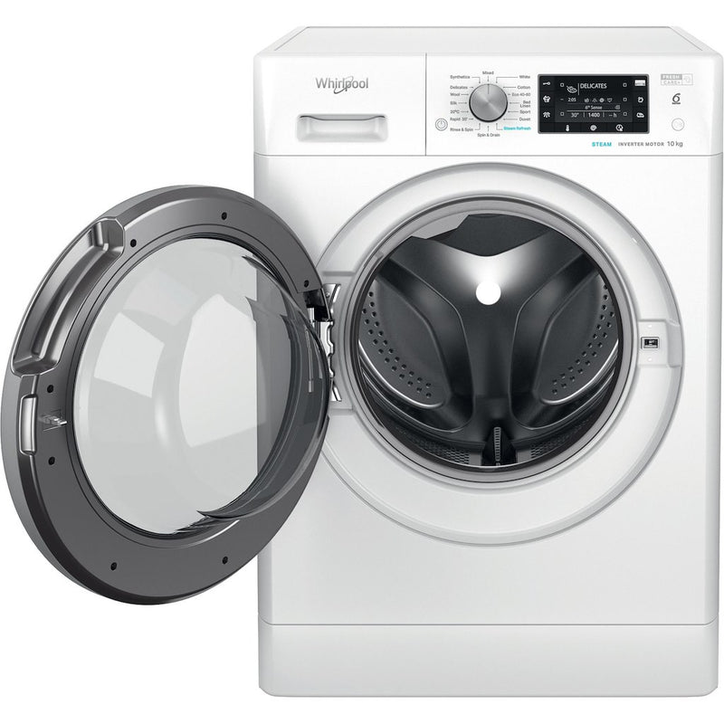 Whirlpool FFD 10489 BSV UK Freestanding 10kg Washing Machine - White