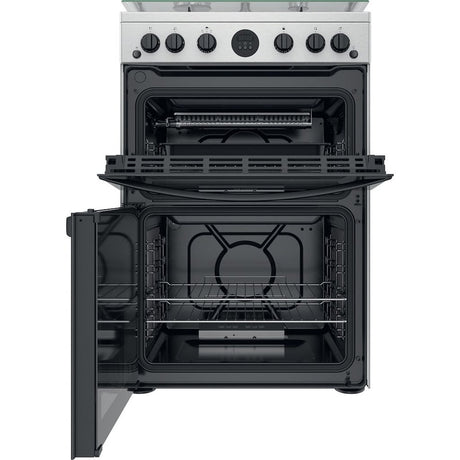 Indesit ID67G0MCX/UK Double Cooker - Inox