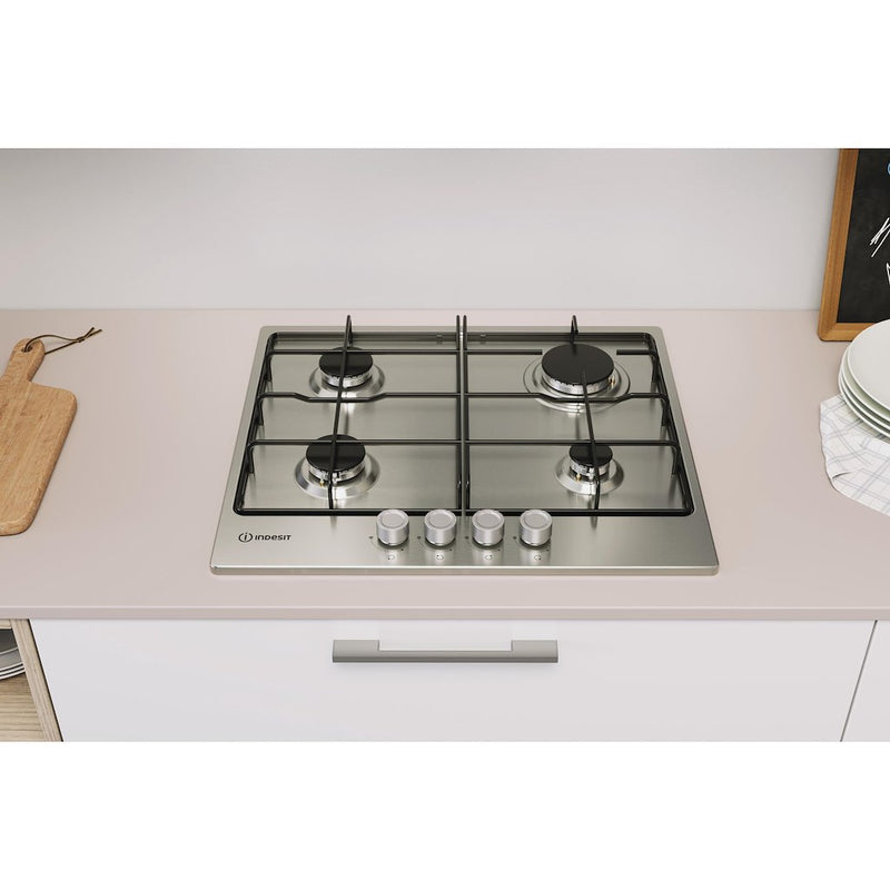 Indesit THP 642 IX/I 1 4-Burner Gas Hob
