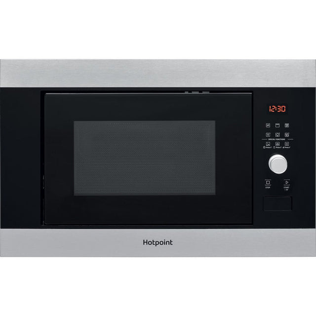 Hotpoint MF25G IX H Built In Compact Microwave Oven - Inox