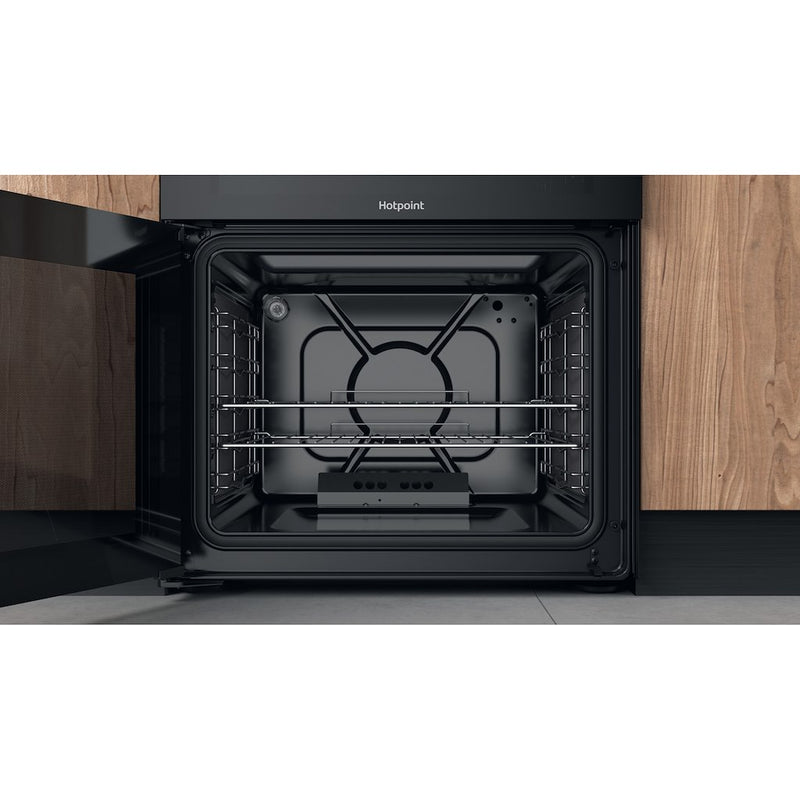 Hotpoint HDM67G0CCB/UK Double Cooker - Black