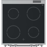 Hotpoint HS67V5KHX Freestanding Electric Cooker - Inox