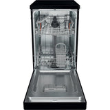 Hotpoint HP2FE10CS90BUK Freestanding 45cm Slimline Dishwasher with 10 Place Settings - Black