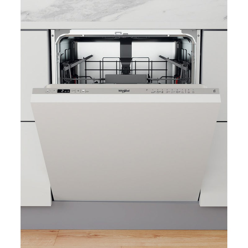 Whirlpool W2I HD524 UK Integrated Dishwasher - Silver