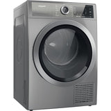 Hotpoint H8 D94SB UK 9kg Heat Pump Tumble Dryer - Silver