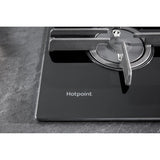 Hotpoint FTGHG 751 D/H BK Gas Hob - Black