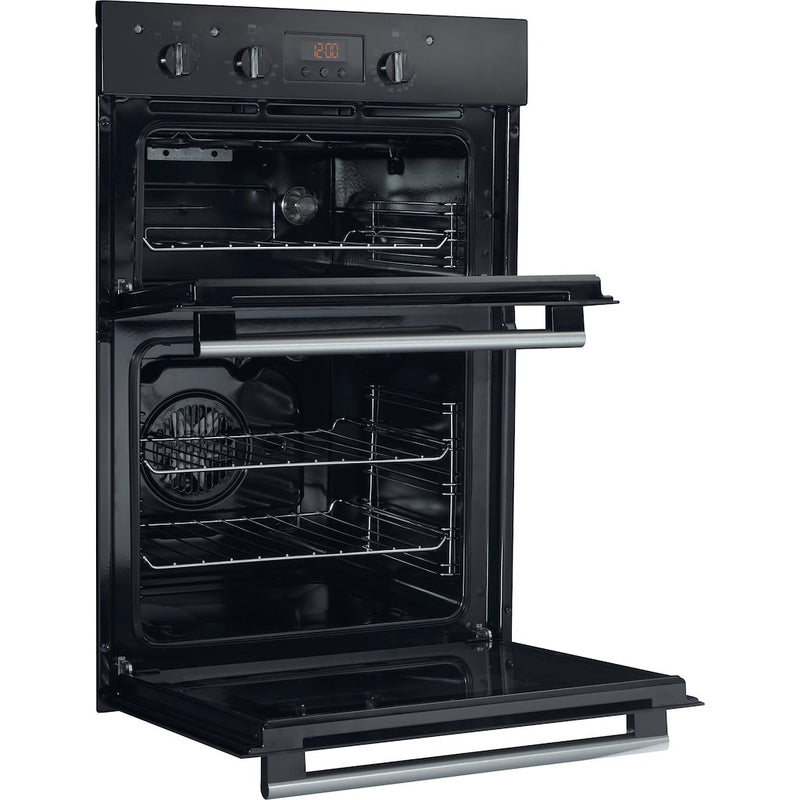 Hotpoint Class 2 DD2 540 BL Built-in Double Oven - Black