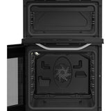 Hotpoint HDE5VDCW 50cm Electric Cooker with Ceramic Hob - White