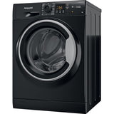 Hotpoint NSWM 864C BS UK N Black 8kg Freestanding Washing Machine
