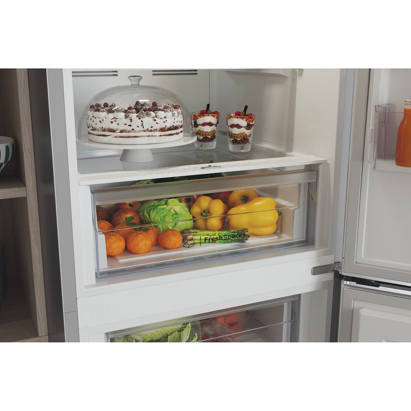 Indesit IBTNF 60182 S AQUA UK Freestanding Fridge Freezer