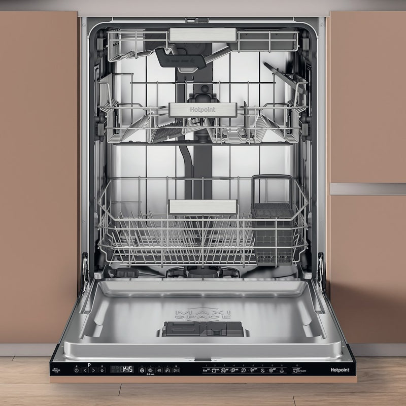 Hotpoint Hydroforce H8I HP42 L UK Built-in 15 Place Setting Dishwasher