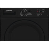 Indesit CYDC82BBGLUK 8kg Condenser Tumble Dryer - Black