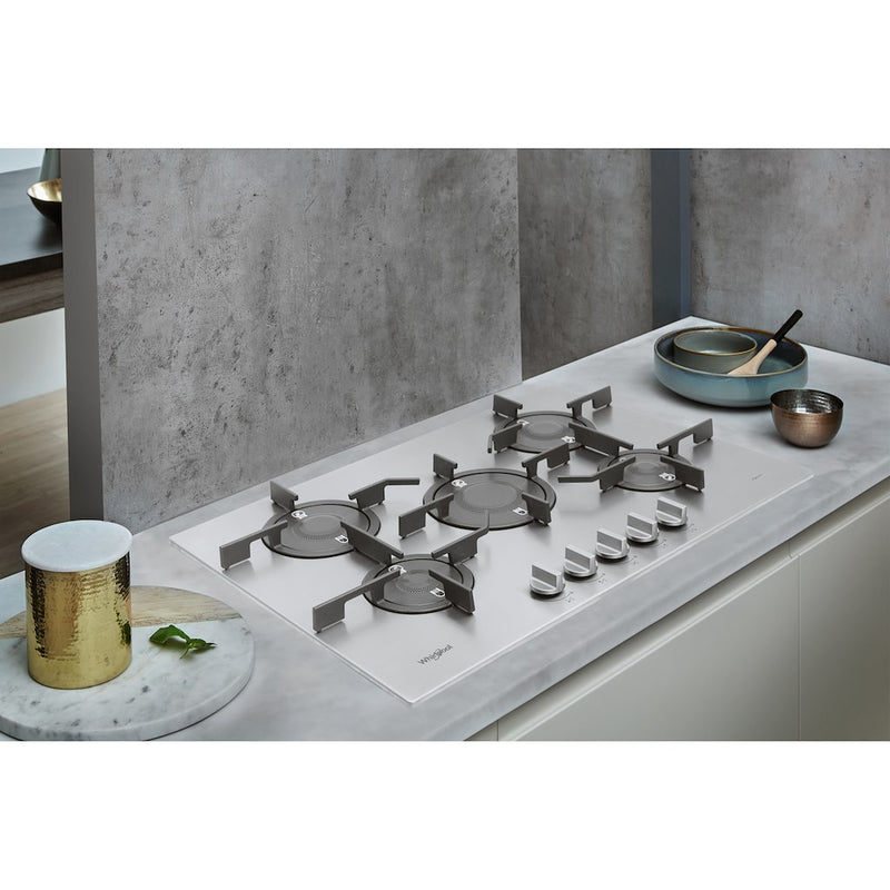 Whirlpool PMW75D2IXL Gas Hob 5 Burners - Inox