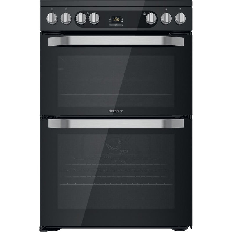 Hotpoint HDM67V9HCB/U Electric Double Cooker - Black