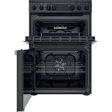 Hotpoint HDM67V9CMB/UK Electric Ceramic Double Cooker - Black
