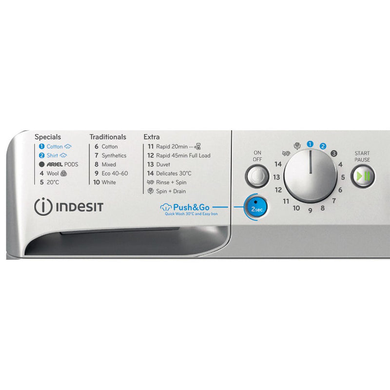 Indesit BWE 91496X SV UK Freestanding 9kg 1400rpm Washing Machine