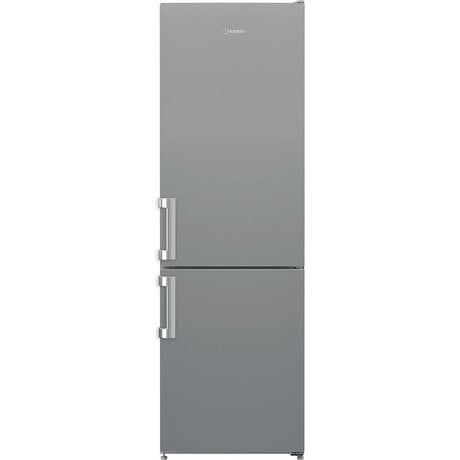 Indesit IKNS 1261 W4UK Freestanding 60/40 Fridge Freezer - Silver