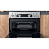 Hotpoint HDM67G0C2CX/U Double Cooker - Inox