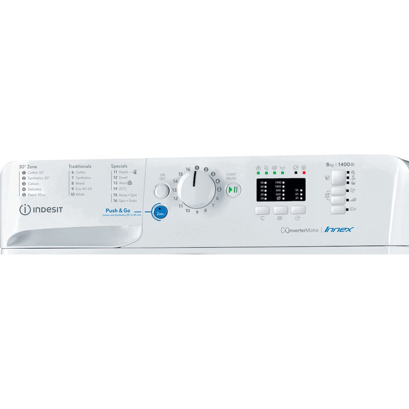 Indesit BWA 81485X W UK N Washing Machine - 8kg White