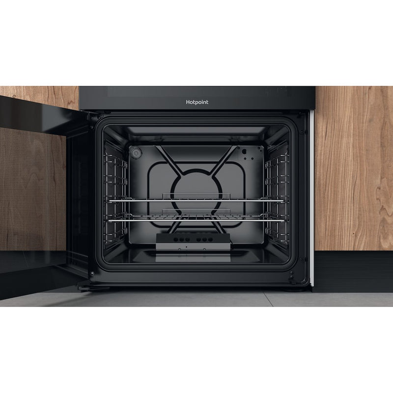 Hotpoint HDM67G0CCW/UK Double Cooker - White