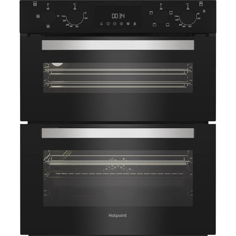 Hotpoint DUH10DB Built-In Double Oven - Black