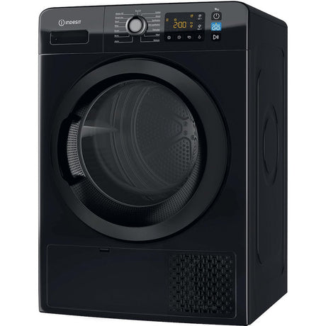Indesit YT M11 92B X UK Freestanding 9kg Heat Pump Tumble Dryer - Black