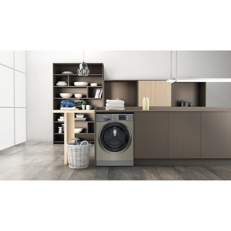 Hotpoint Anti-Stain NDB 8635 GK UK 8+6KG Washer Dryer with 1400 rpm - Graphite