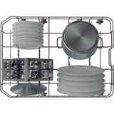 Indesit IN2FE10CS90SUK Freestanding 45cm Slimline Dishwasher with 10 Place Settings - Silver