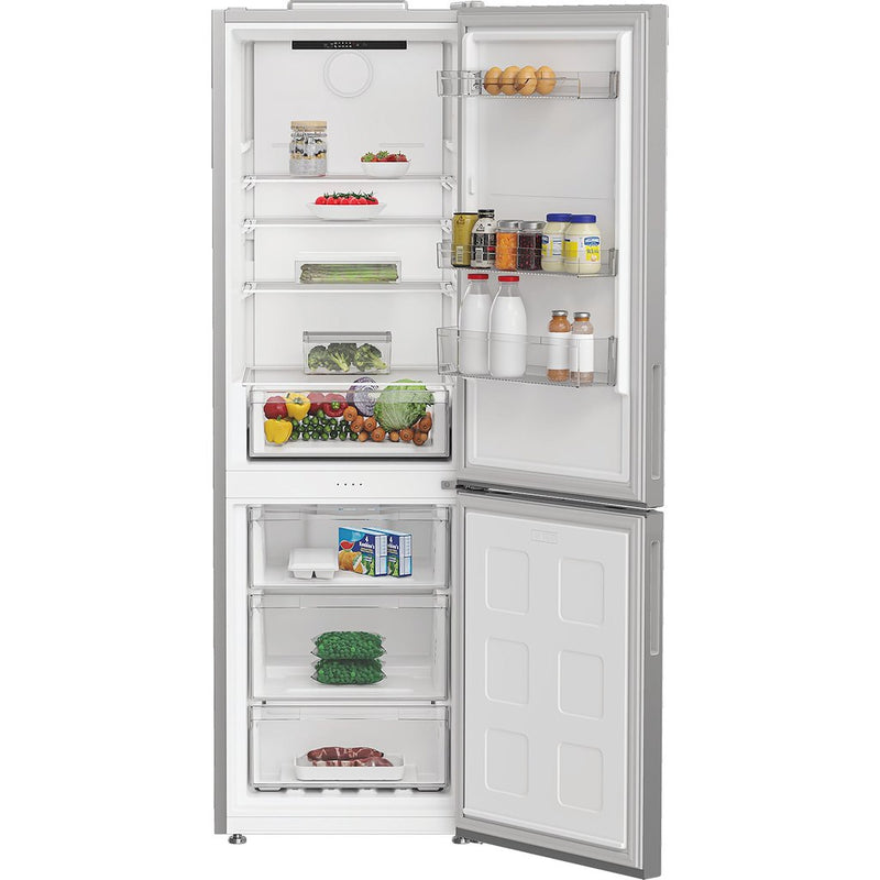 Indesit INK25361S4UK Freestanding Fridge Freezer - Inox