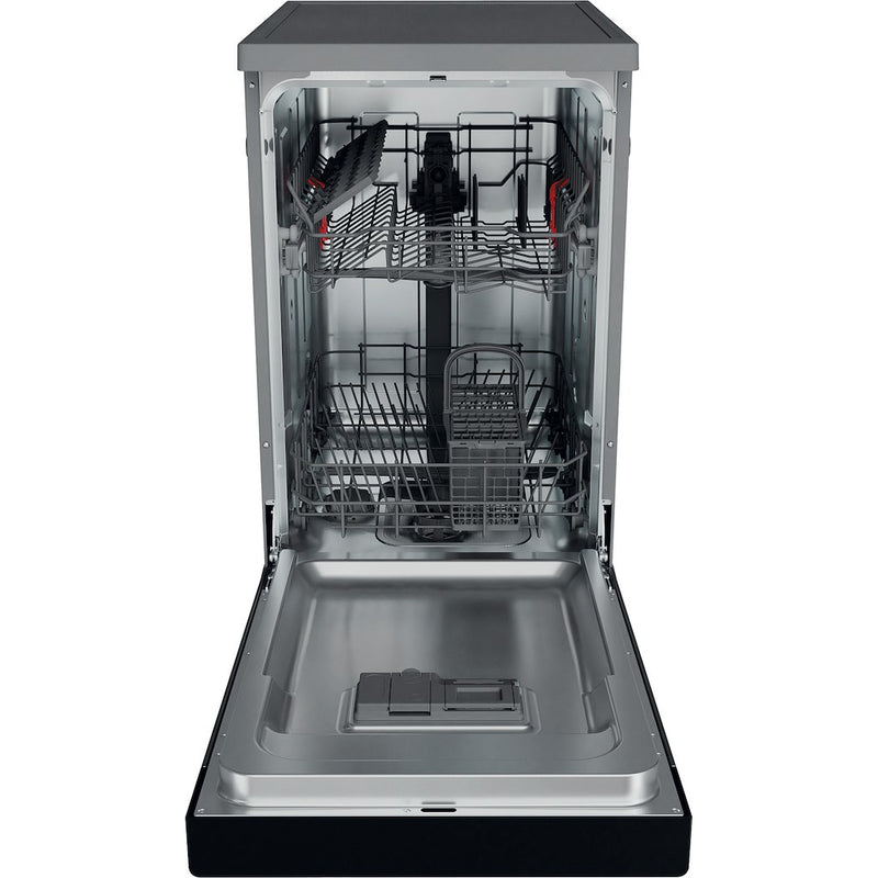 Whirlpool WF9E 2B19 X UK Slimline Freestanding 9 Place Settings Dishwasher - Stainless Steel