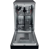 Whirlpool WF9E 2B19 X UK Slimline Freestanding 9 Place Settings Dishwasher - Stainless Steel