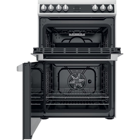 Hotpoint HDT67V9H2CW/UK Electric Double Cooker - White