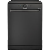 Indesit Dishwasher: full size, black colour - D2F HK26 B UK