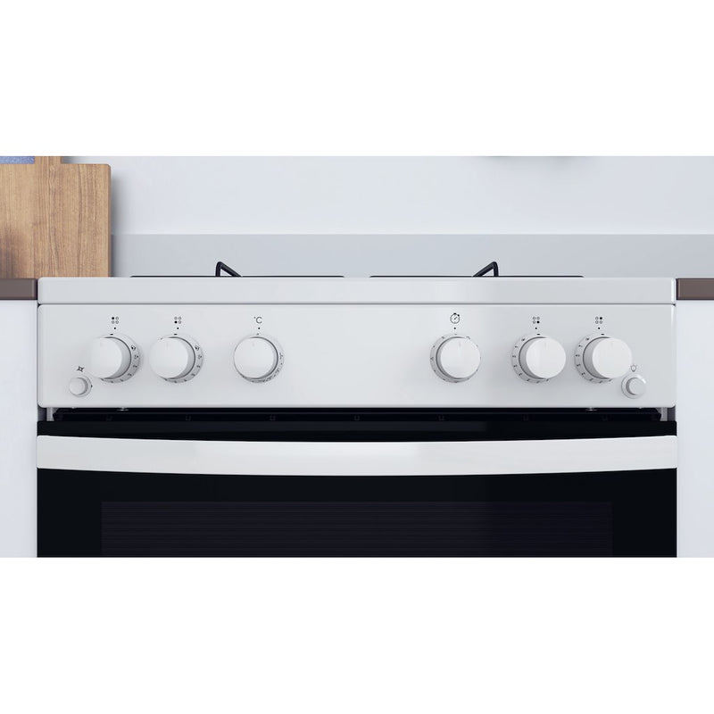 Indesit IS67G1PMW/UK Freestanding 60cm Gas Cooker