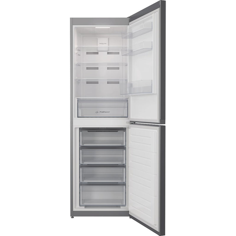 Indesit IBTNF 60182 S AQUA UK Freestanding Fridge Freezer