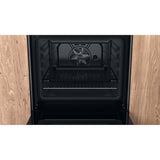 Hotpoint HS67V5KHX Freestanding Electric Cooker - Inox