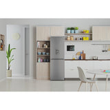 Indesit Total No Frost IBTNF 60182 S AQUA UK Fridge Freezer - Silver
