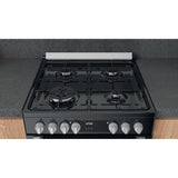 Hotpoint HDM67G9C2CSB/UK Dual Fuel Double Cooker - Black